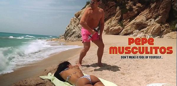  VIP SEX VAULT -Portuguese babe Noe Milk in beach seduction and sex tutorial